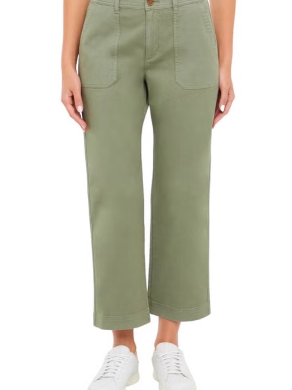 GAP Women’s Ankle Trouser Sage Green